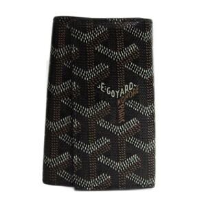 Goyard Saint-Michel Key Ring - Black Goyardine - 6 Key rings w/ Box & Papers